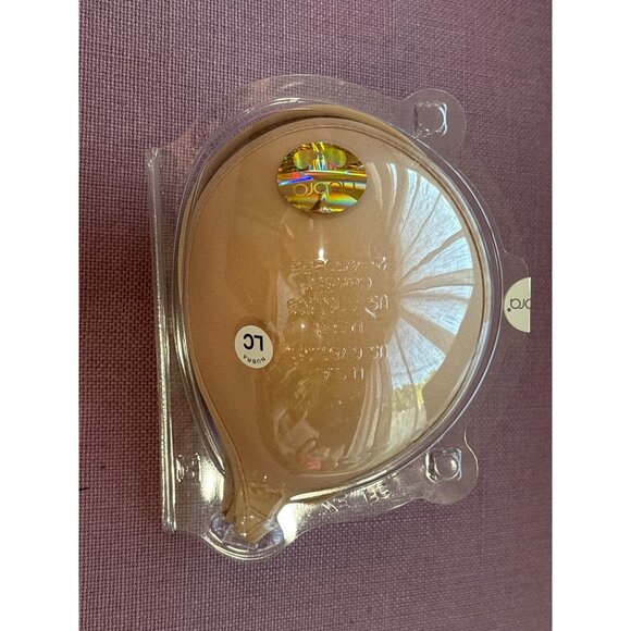 NuBra Push Up Plunge Bra in Fair Nude Size C New Womens Strapless Backless - Picture 4 of 10